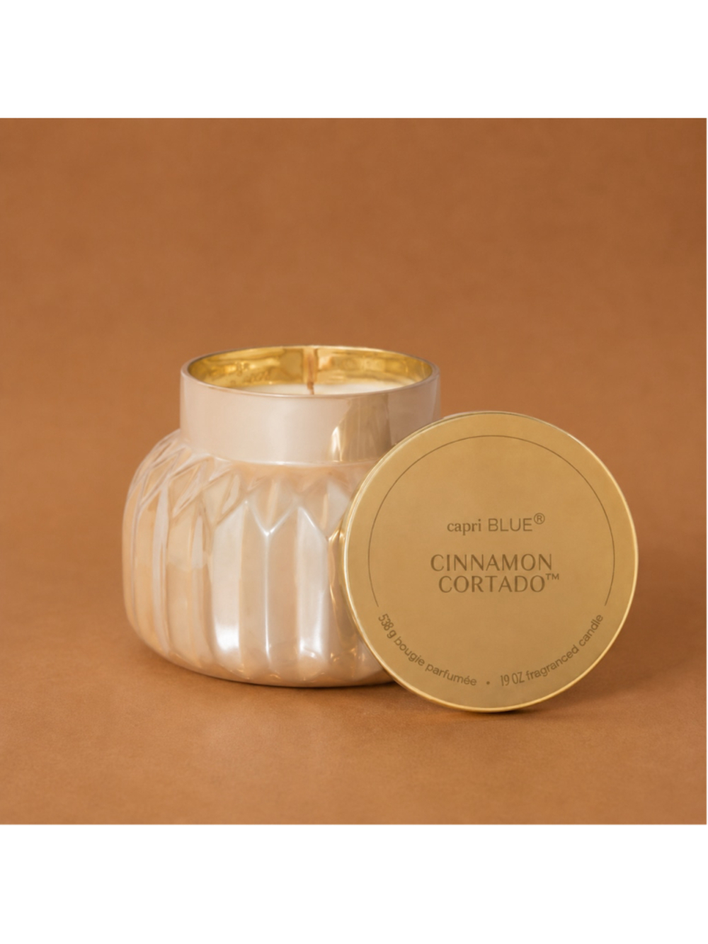 NWT Capri Blue Cinnamon Cortado Fragranced Candle - 8oz